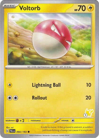 Voltorb - Pikachu 1, Battle Academy 2024 066/193