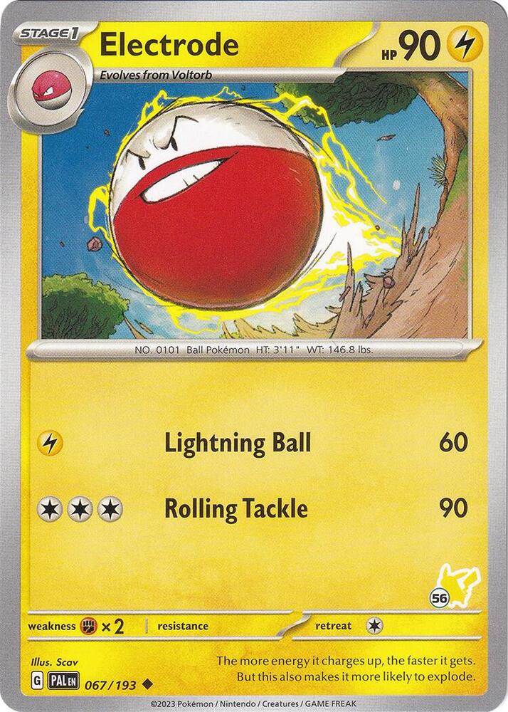 Electrode - Pikachu 56, Battle Academy 2024 067/193