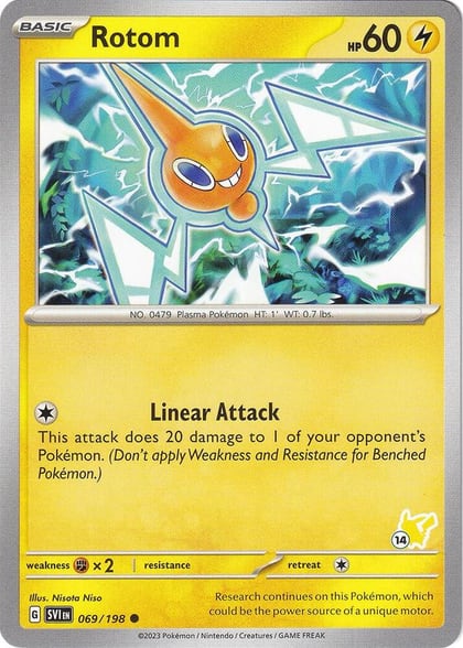 Rotom - Pikachu 14, Battle Academy 2024 069/198