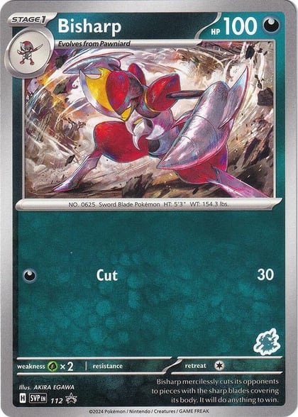 Bisharp - Darkrai Deck, Battle Academy 2024 112