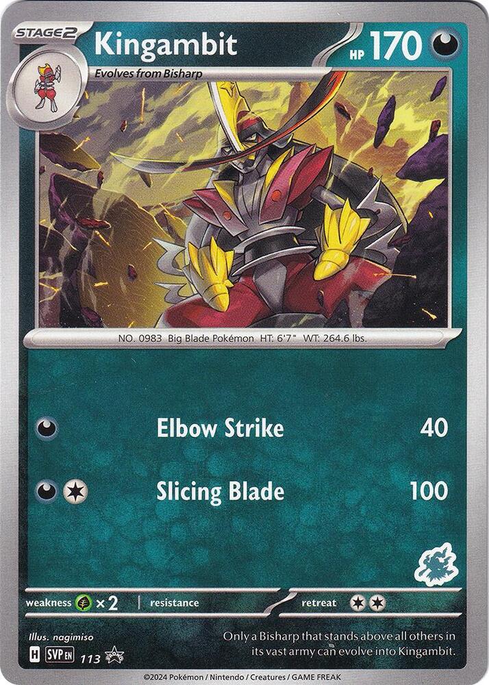 Kingambit - Darkrai Deck, Battle Academy 2024 113