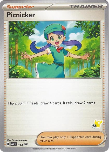 Picnicker - Pikachu 26, Battle Academy 2024 114