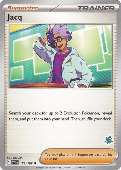 Jacq - Darkrai Deck, Battle Academy 2024 175/198