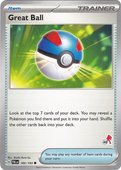 Great Ball - Armarouge 43, Battle Academy 2024 183/193