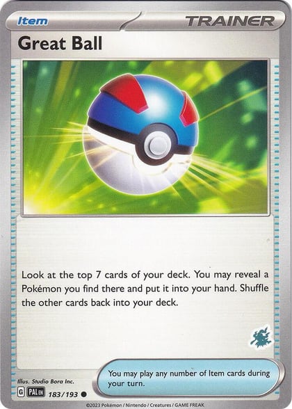 Great Ball - Darkrai Deck, Battle Academy 2024 183/193