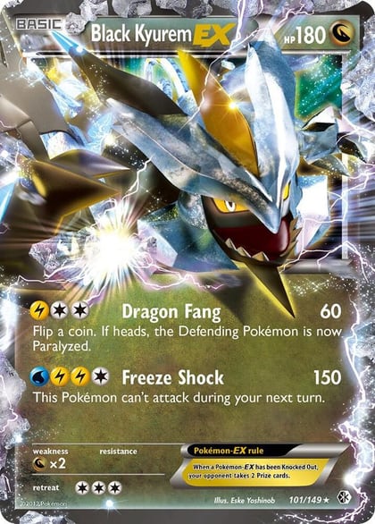 Black Kyurem EX, Boundaries Crossed 101/149