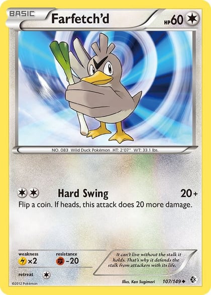 Farfetch'd, Boundaries Crossed 107/149