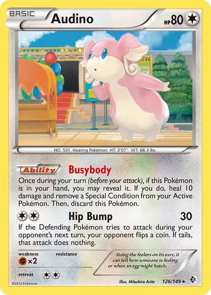 Audino, Boundaries Crossed 126/149