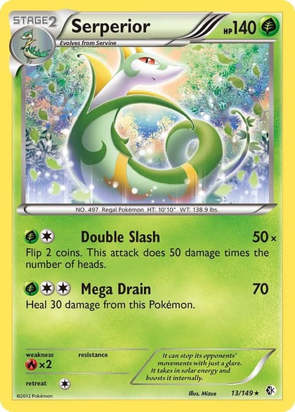 Serperior, Boundaries Crossed 13/149