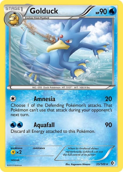 Golduck (35), Boundaries Crossed 35/149