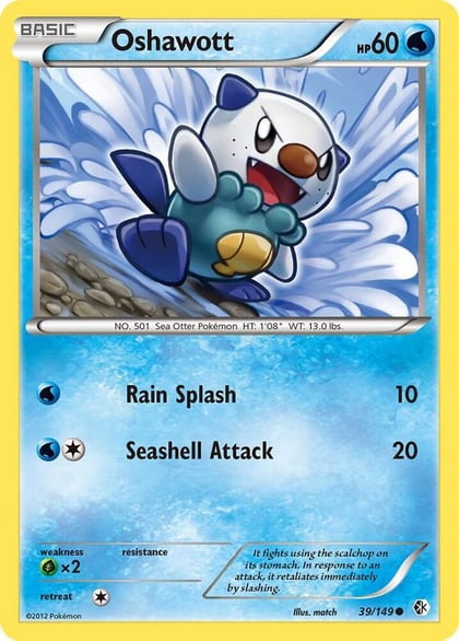 Oshawott, Boundaries Crossed 39/149