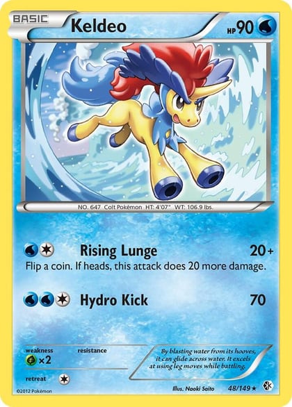 Keldeo (48), Boundaries Crossed 48/149