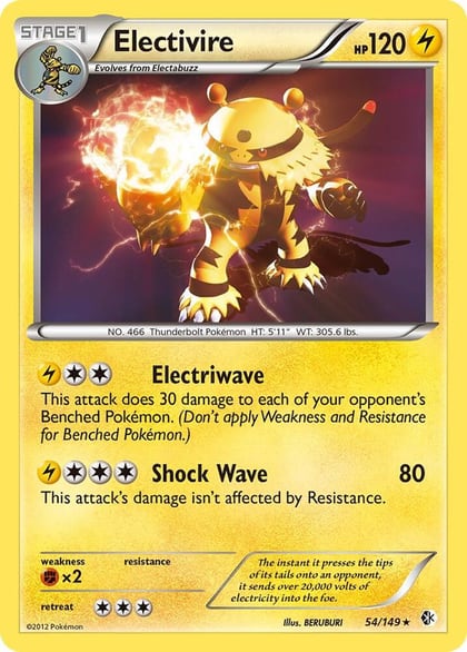 Electivire, Boundaries Crossed 54/149
