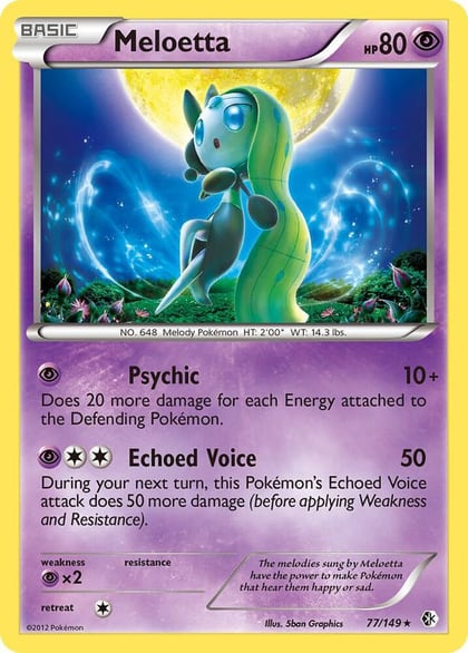 Meloetta, Boundaries Crossed 77/149