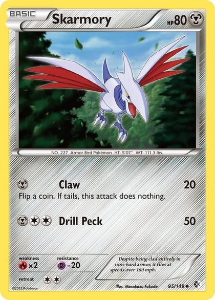 Skarmory (95), Boundaries Crossed 95/149