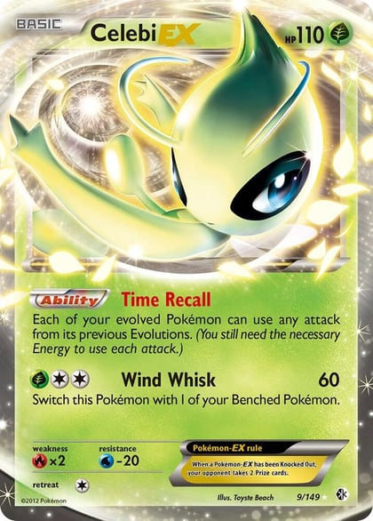 Celebi EX, Boundaries Crossed 9/149