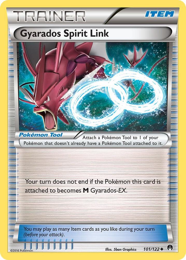 Gyarados Spirit Link, XY - BREAKpoint 101/122