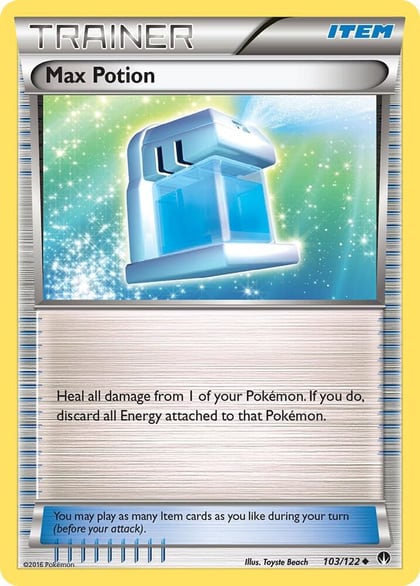 Max Potion, XY - BREAKpoint 103/122