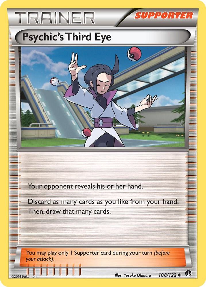 Psychic's Third Eye, XY - BREAKpoint 108/122