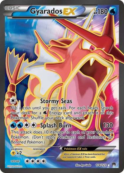 Gyarados EX (Full Art), XY - BREAKpoint 114/122