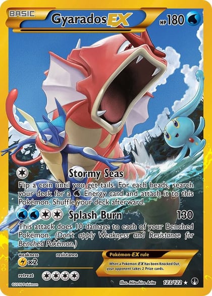 Gyarados EX (Secret), XY - BREAKpoint 123/122