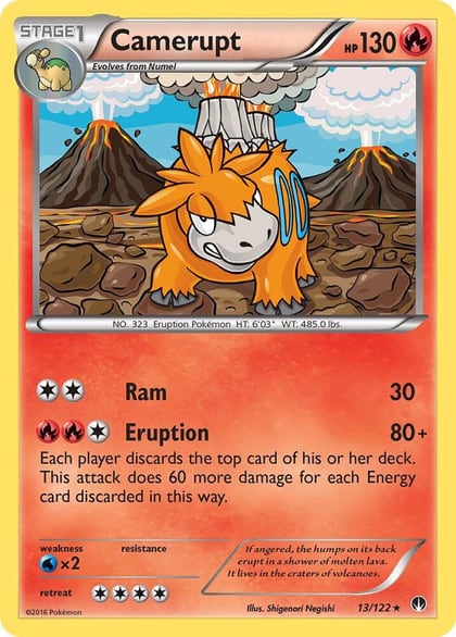 Camerupt, XY - BREAKpoint 13/122