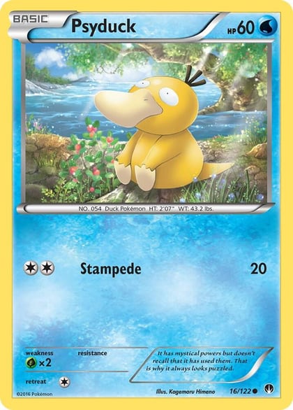 Psyduck, XY - BREAKpoint 16/122