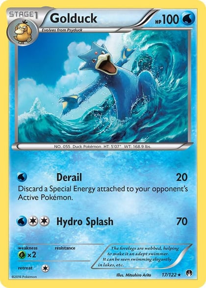 Golduck, XY - BREAKpoint 17/122