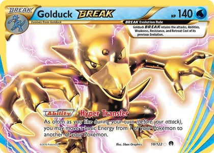 Golduck BREAK, XY - BREAKpoint 18/122