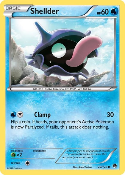 Shellder (23), XY - BREAKpoint 23/122
