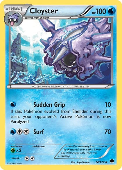 Cloyster, XY - BREAKpoint 24/122