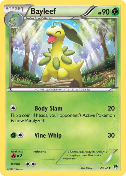 Bayleef, XY - BREAKpoint 2/122