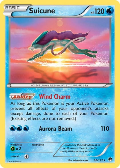 Suicune, XY - BREAKpoint 30/122