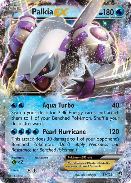 Palkia EX, XY - BREAKpoint 31/122