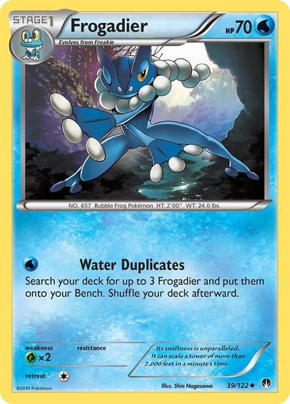Frogadier, XY - BREAKpoint 39/122