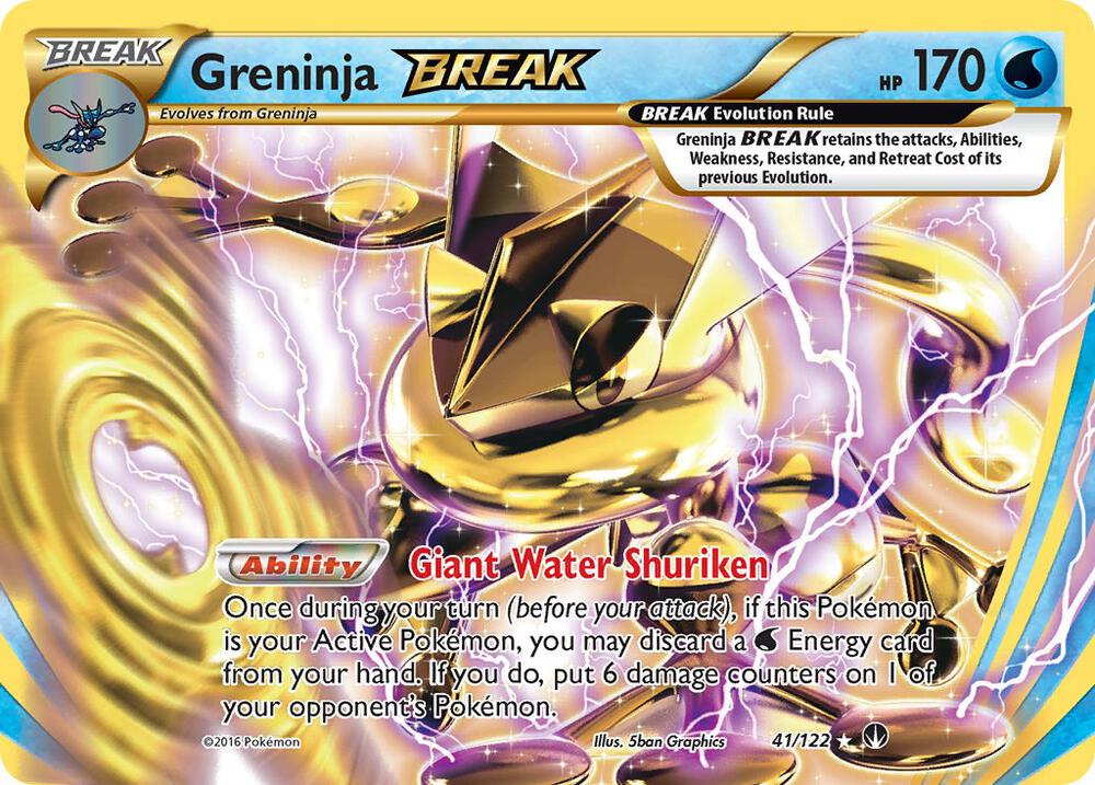 Greninja BREAK, XY - BREAKpoint 41/122