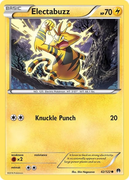 Electabuzz, XY - BREAKpoint 42/122