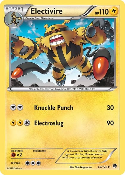 Electivire, XY - BREAKpoint 43/122