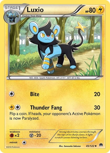 Luxio, XY - BREAKpoint 45/122