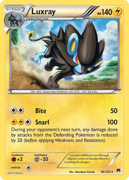Luxray, XY - BREAKpoint 46/122