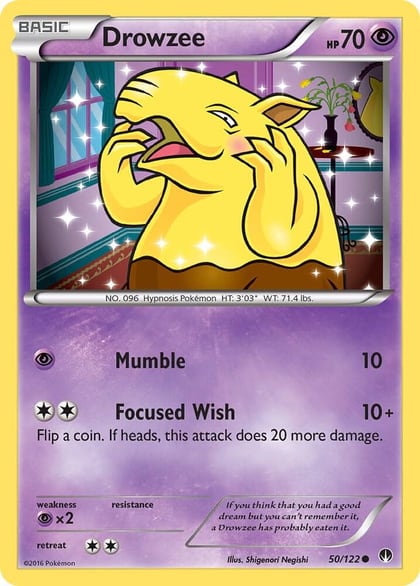 Drowzee, XY - BREAKpoint 50/122