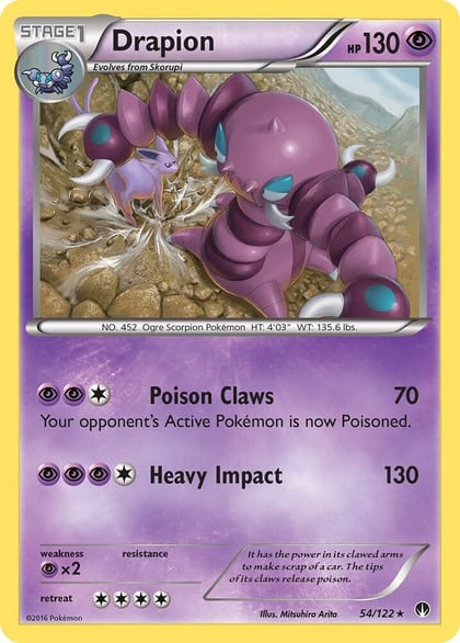 Drapion, XY - BREAKpoint 54/122