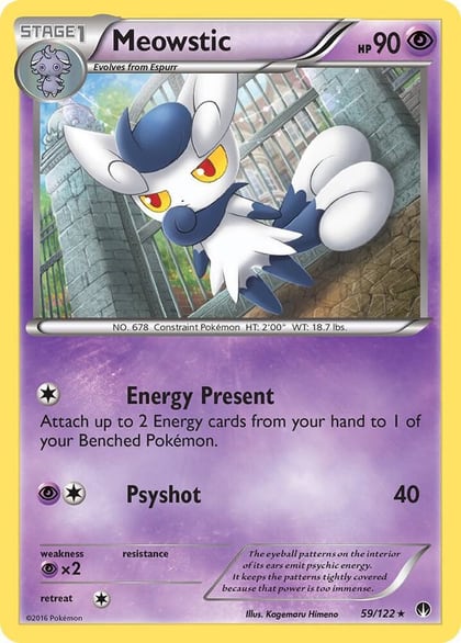 Meowstic, XY - BREAKpoint 59/122