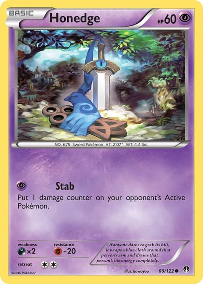 Honedge, XY - BREAKpoint 60/122