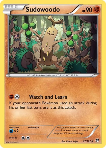 Sudowoodo, XY - BREAKpoint 67/122