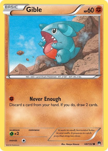Gible, XY - BREAKpoint 68/122