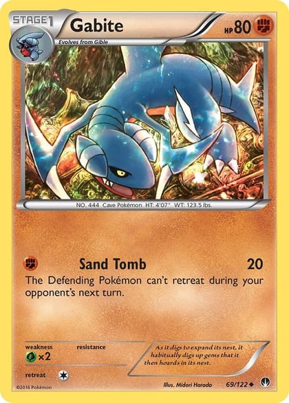 Gabite, XY - BREAKpoint 69/122