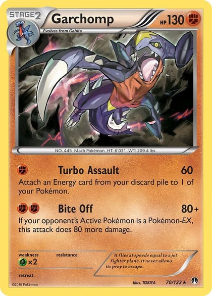 Garchomp, XY - BREAKpoint 70/122
