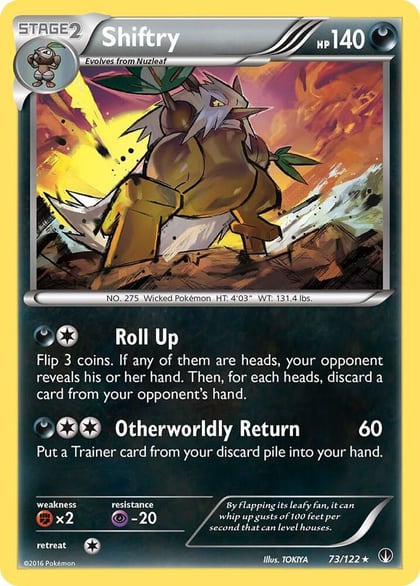 Shiftry, XY - BREAKpoint 73/122