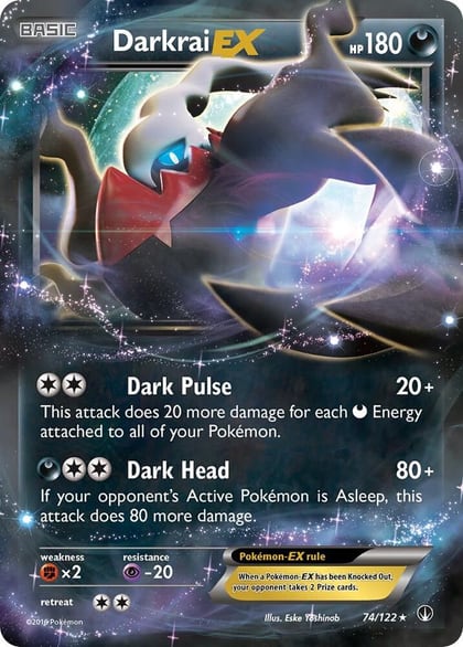 Darkrai EX, XY - BREAKpoint 74/122
